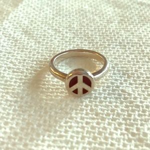 James Avery Jewelry - James Avery retired peace sign ring James Avery Jewelry - James Avery retired peace sign ring